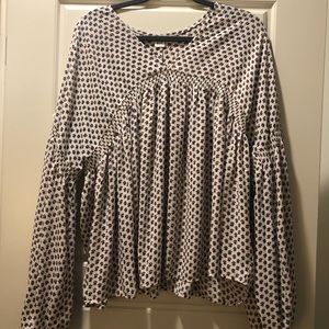 GAP Floral Print Blouse